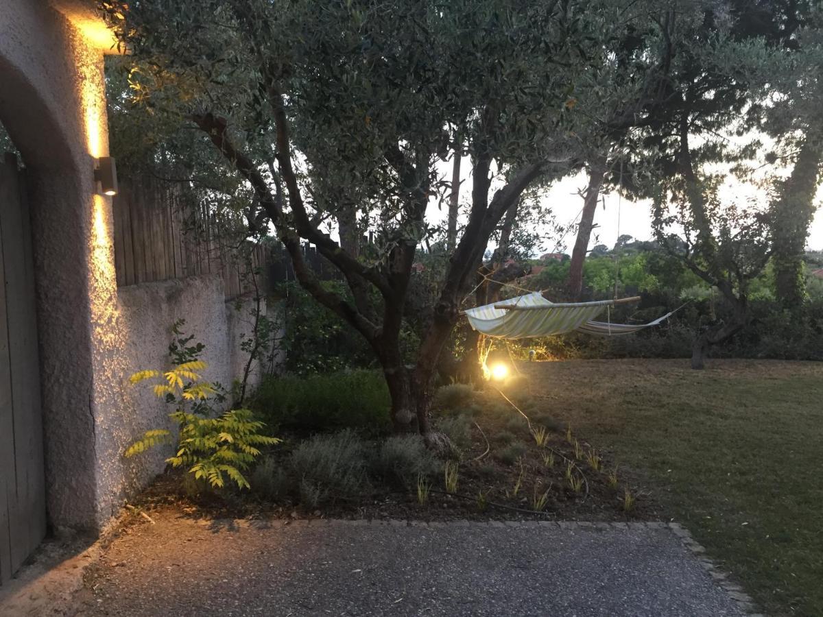 Sea view villa in Olive Garden Nea Kallikrateia Exteriör bild